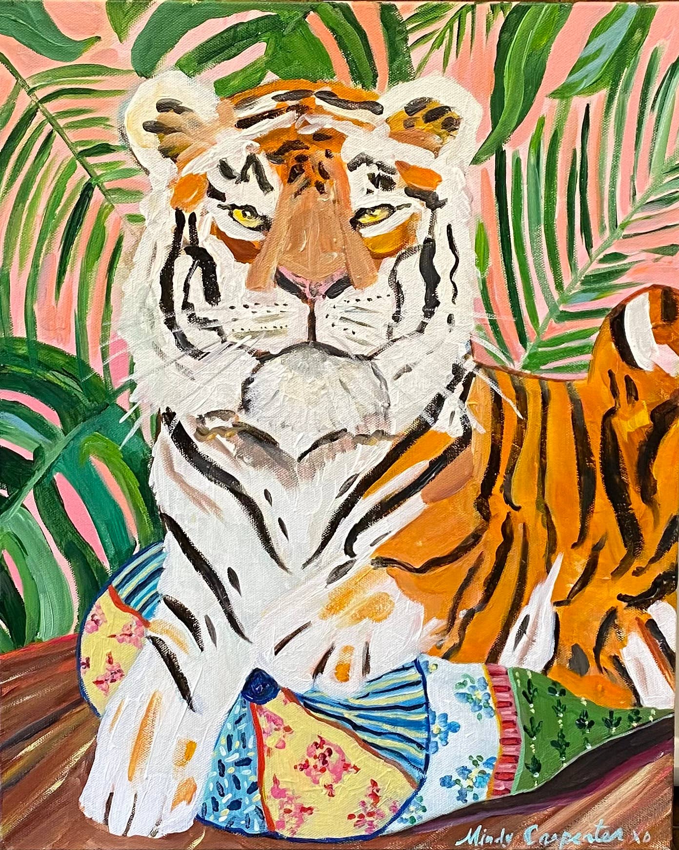 Tiger Postcard