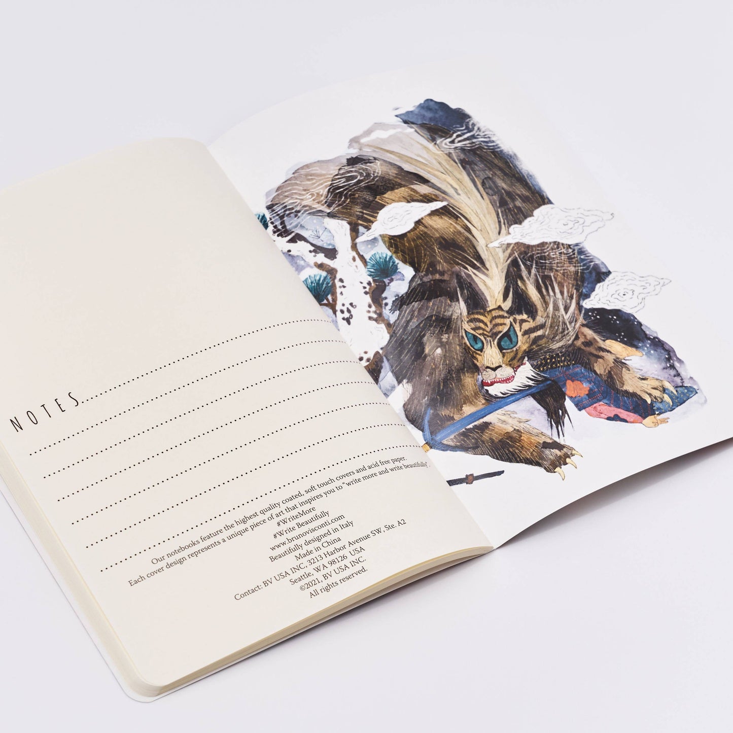 Tiger Notebook