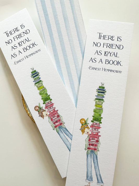 Book Girl Bookmark