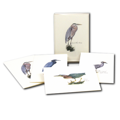 Heron Notecards