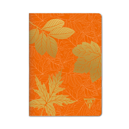 Clairefontaine Bright Neo Deco Notebooks: Pumpkin