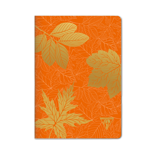 Clairefontaine Bright Neo Deco Notebooks: Pumpkin