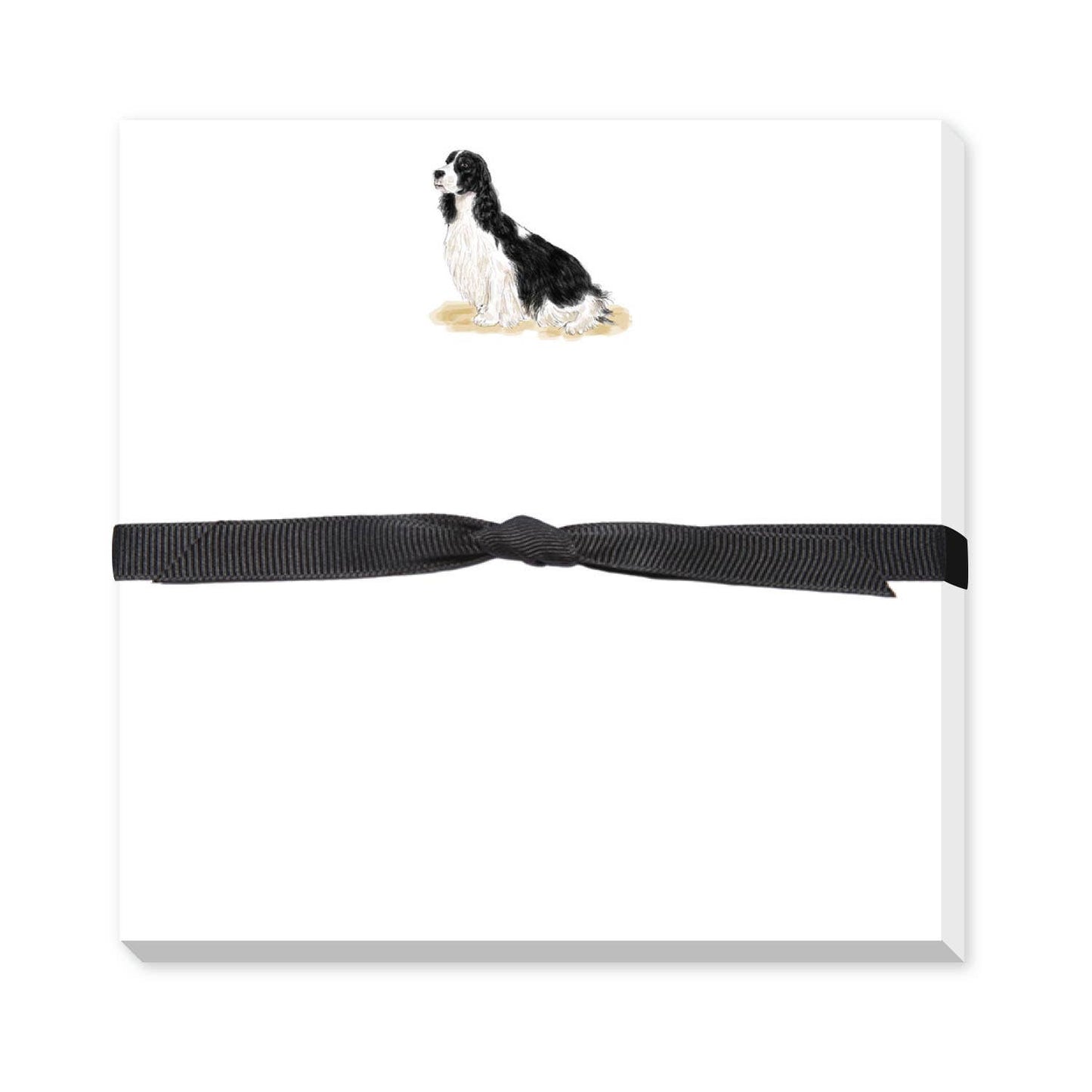 Dog Doodle Notepad-Choose your Breed: SPRINGER SPANIEL