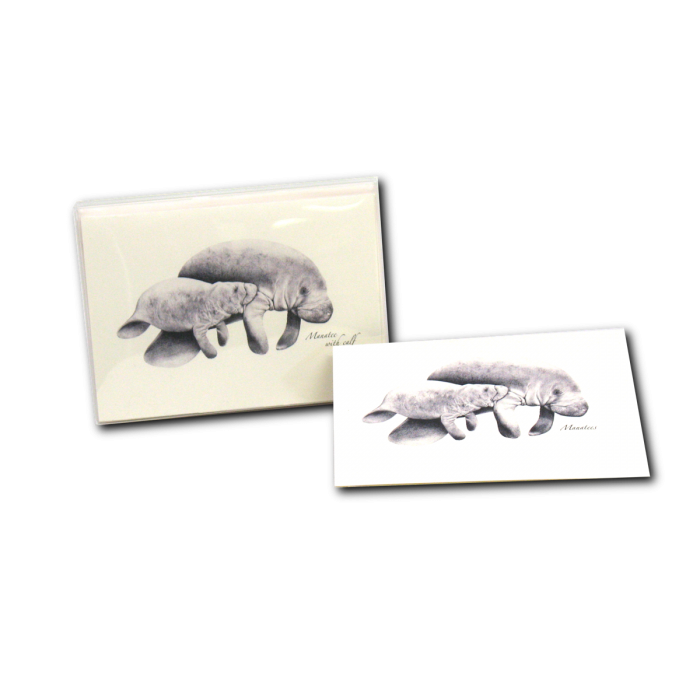 Manatees Nnotecards