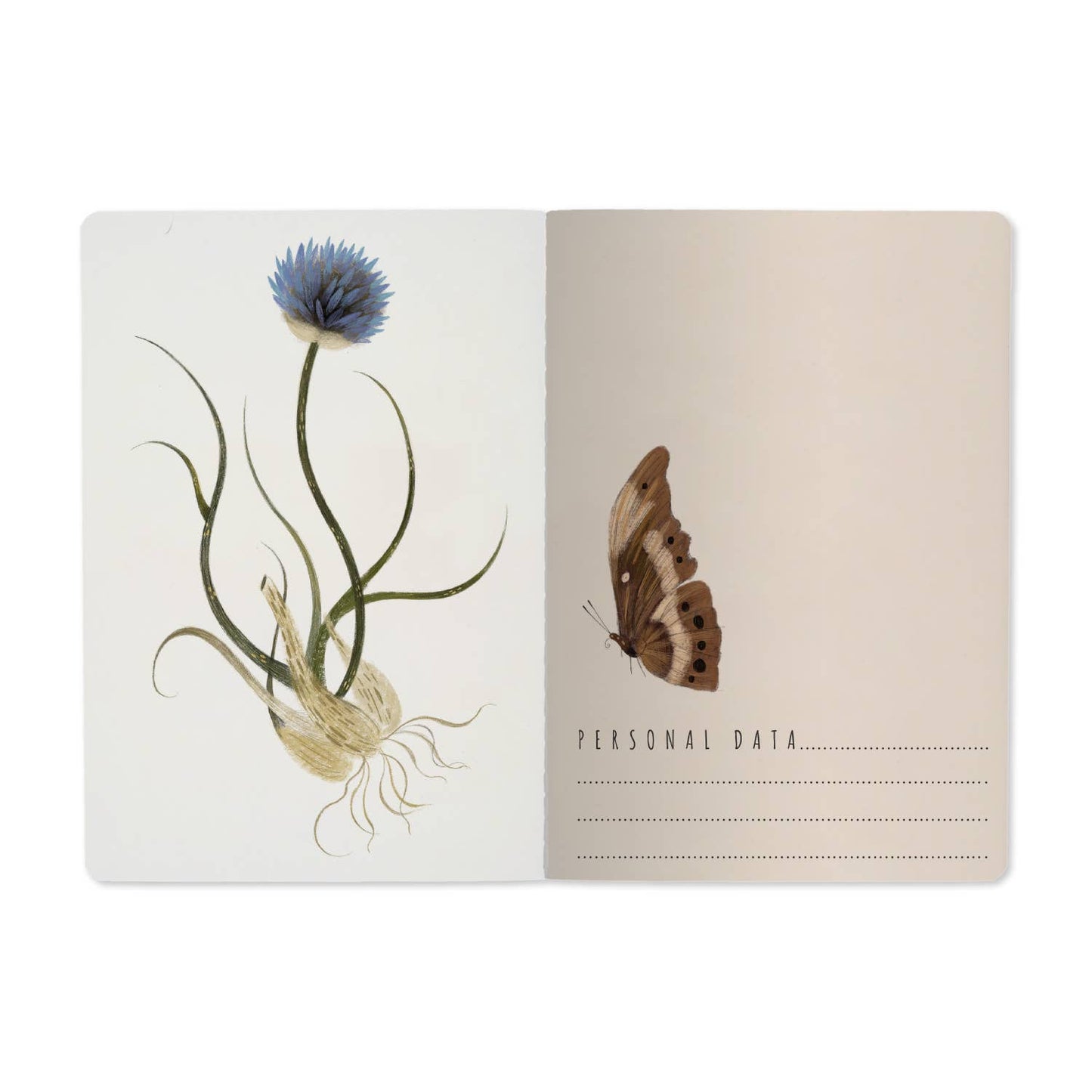 Symmetrical Flora Notebook