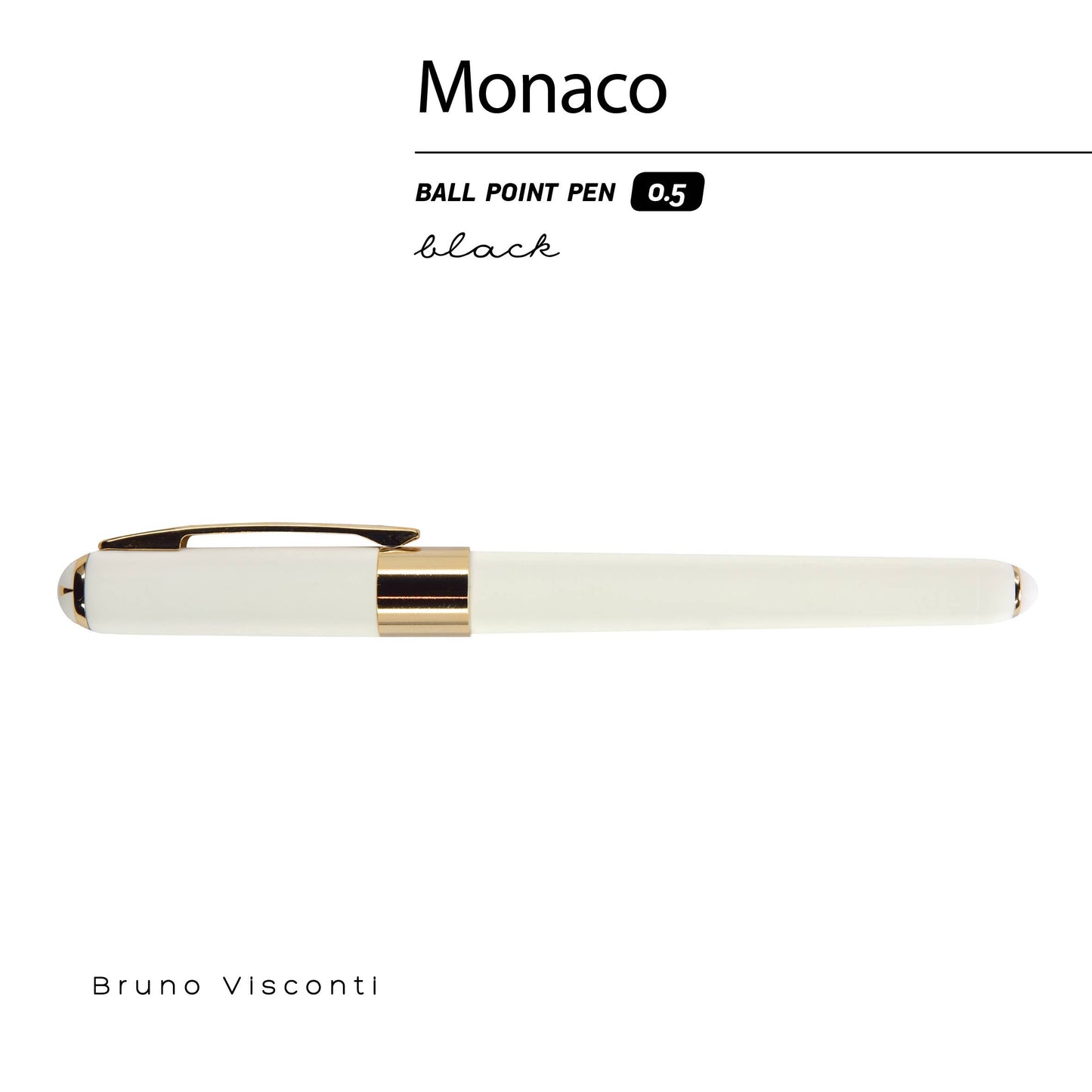 White Monaco Pen