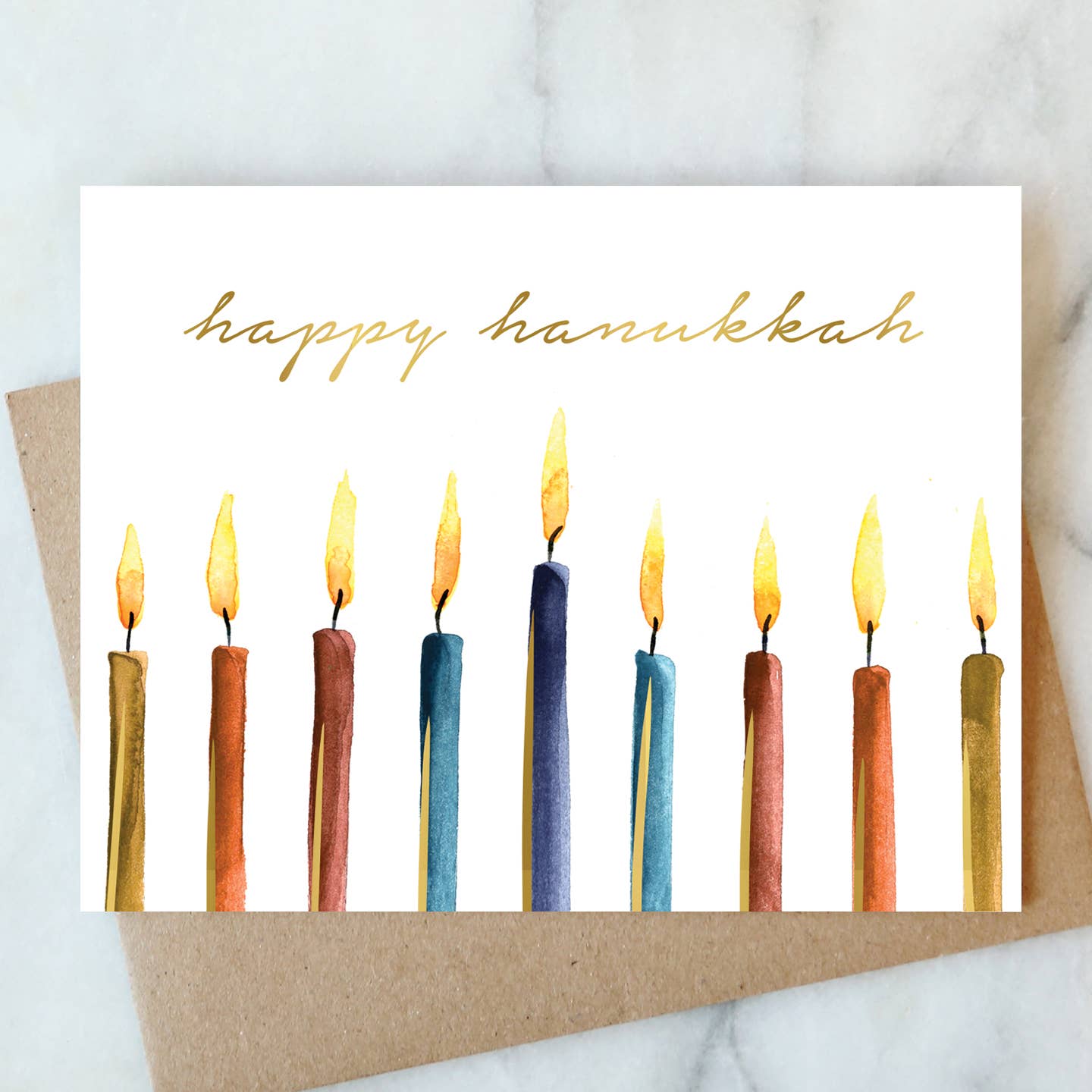 Happy Hanukkah Greeting Card