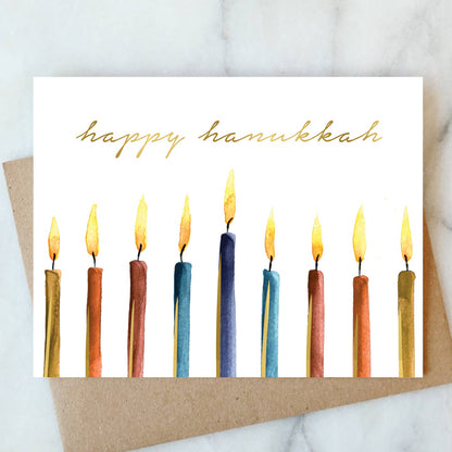 Happy Hanukkah Greeting Card