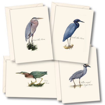 Heron Notecards