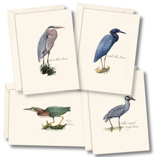 Heron Notecards