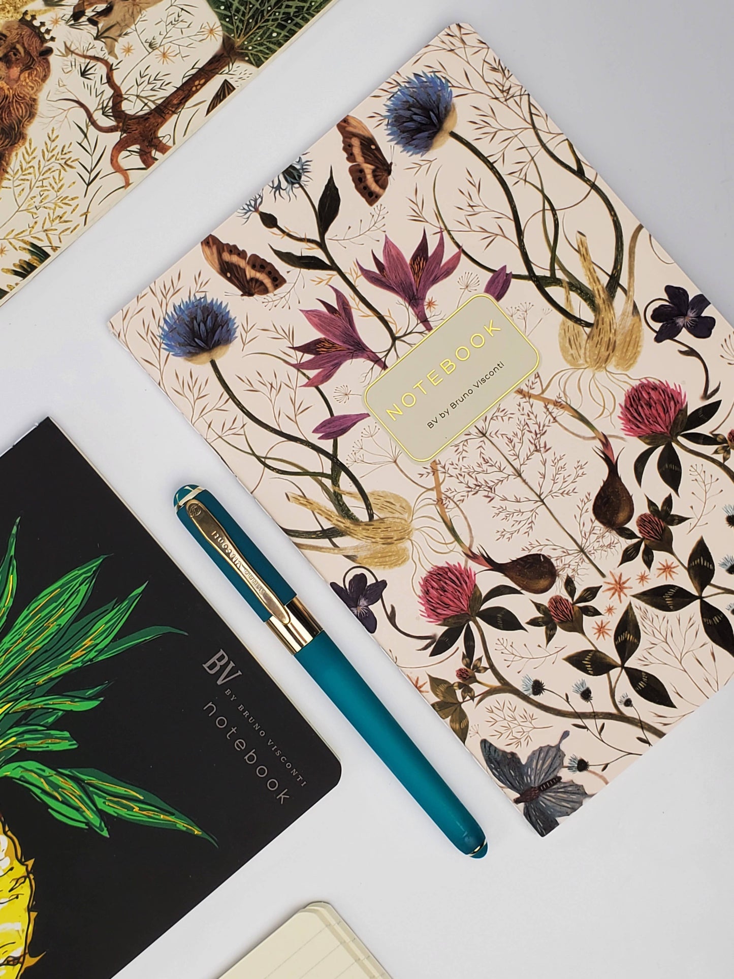 Symmetrical Flora Notebook