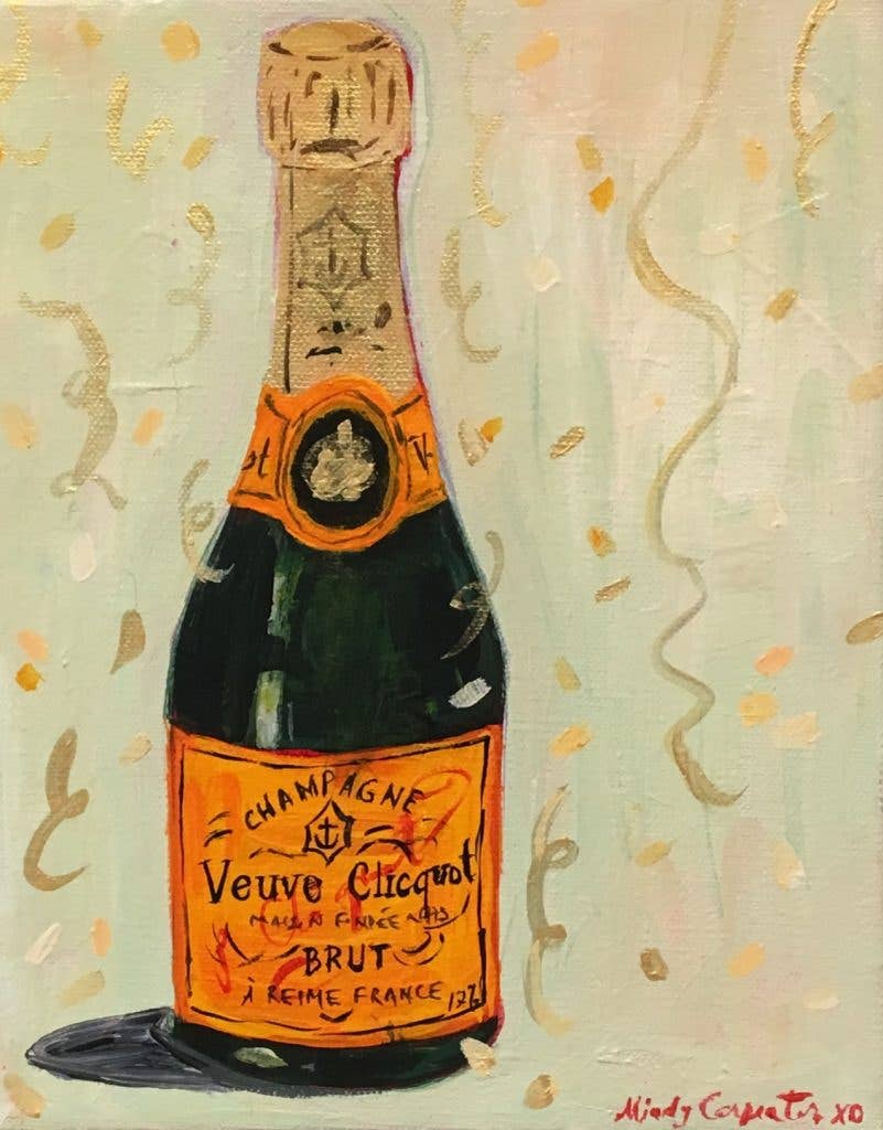 Champagne Greeting Card