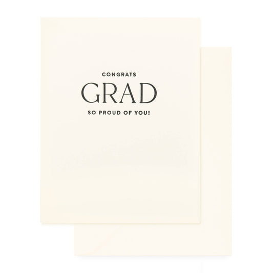 Congrats Grad, Cream