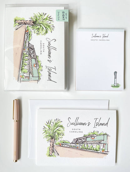 The Sullivan's Island Notepad - Sherbet Streets Collection