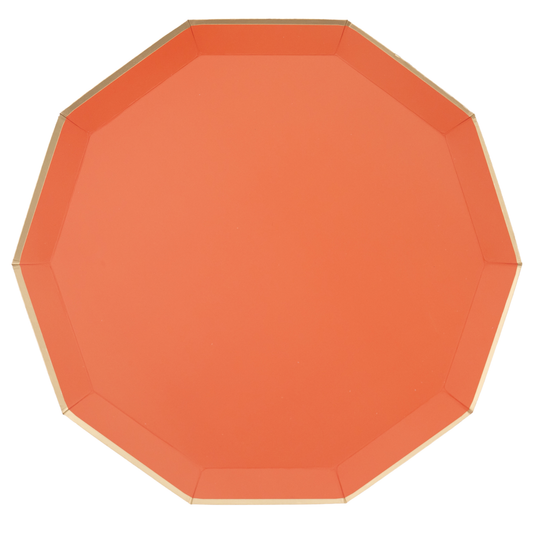 SUNKISSED ORANGE PREMIUM DINNER PLATES