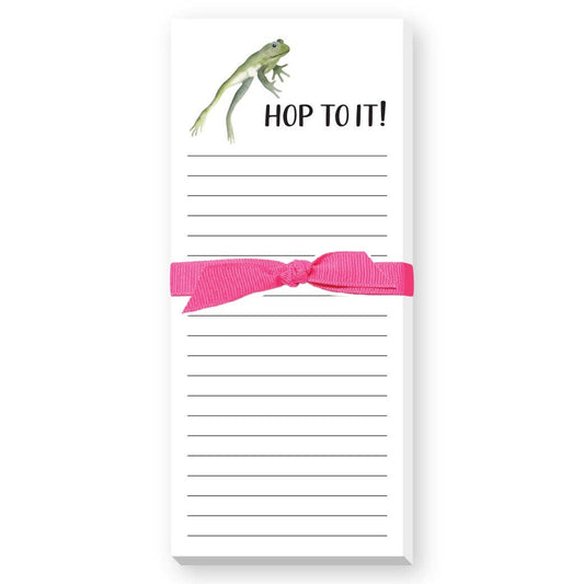 Hop to It Skinnie Notepad