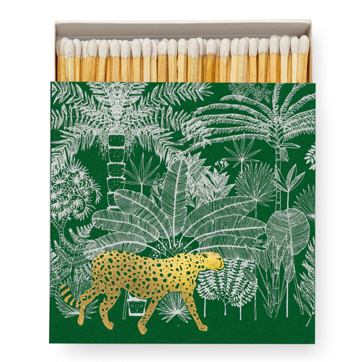 Cheetah in Jungle Matchbox (Black)