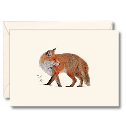 Red Fox Notecards