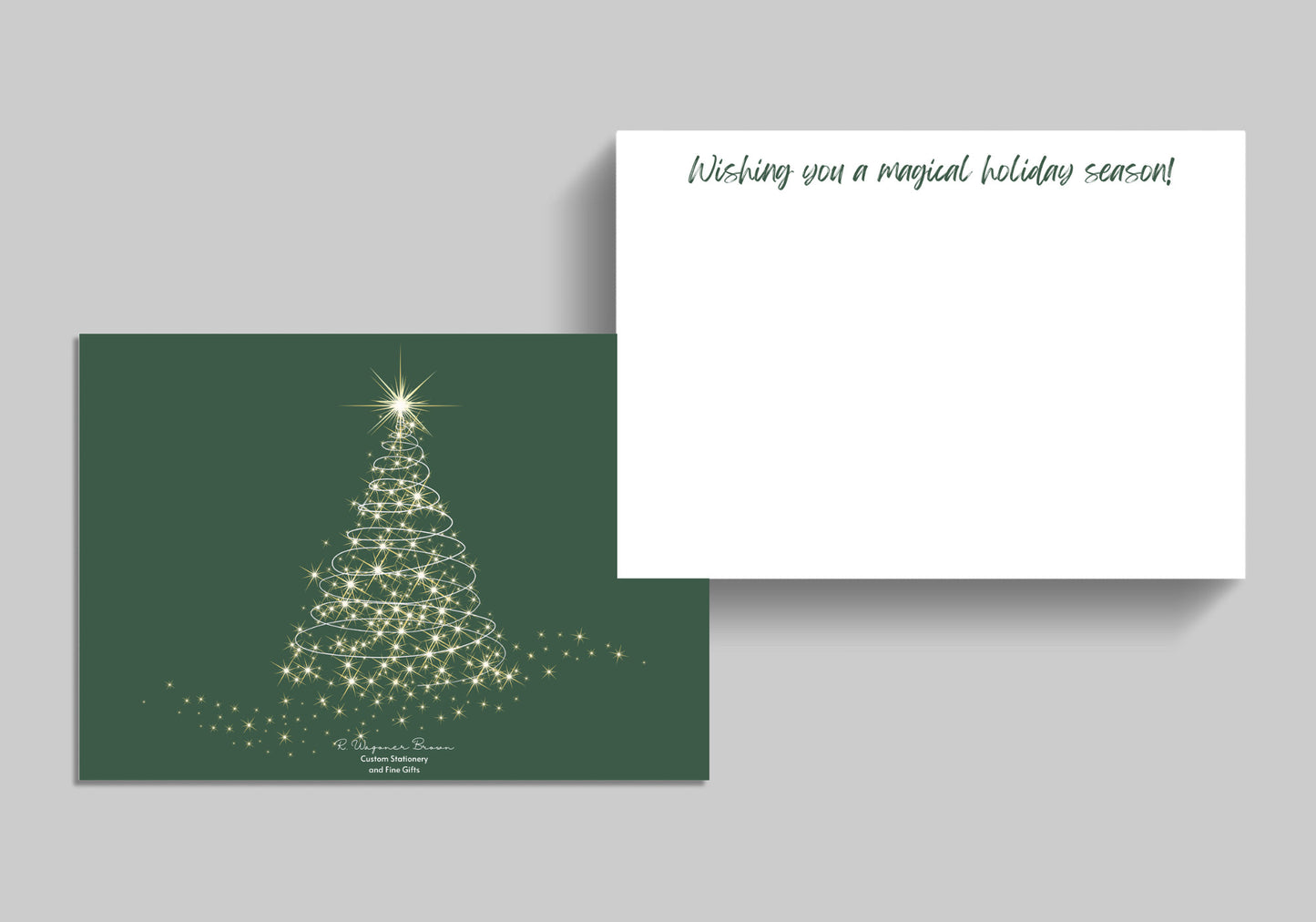 Custom Holiday Stationery