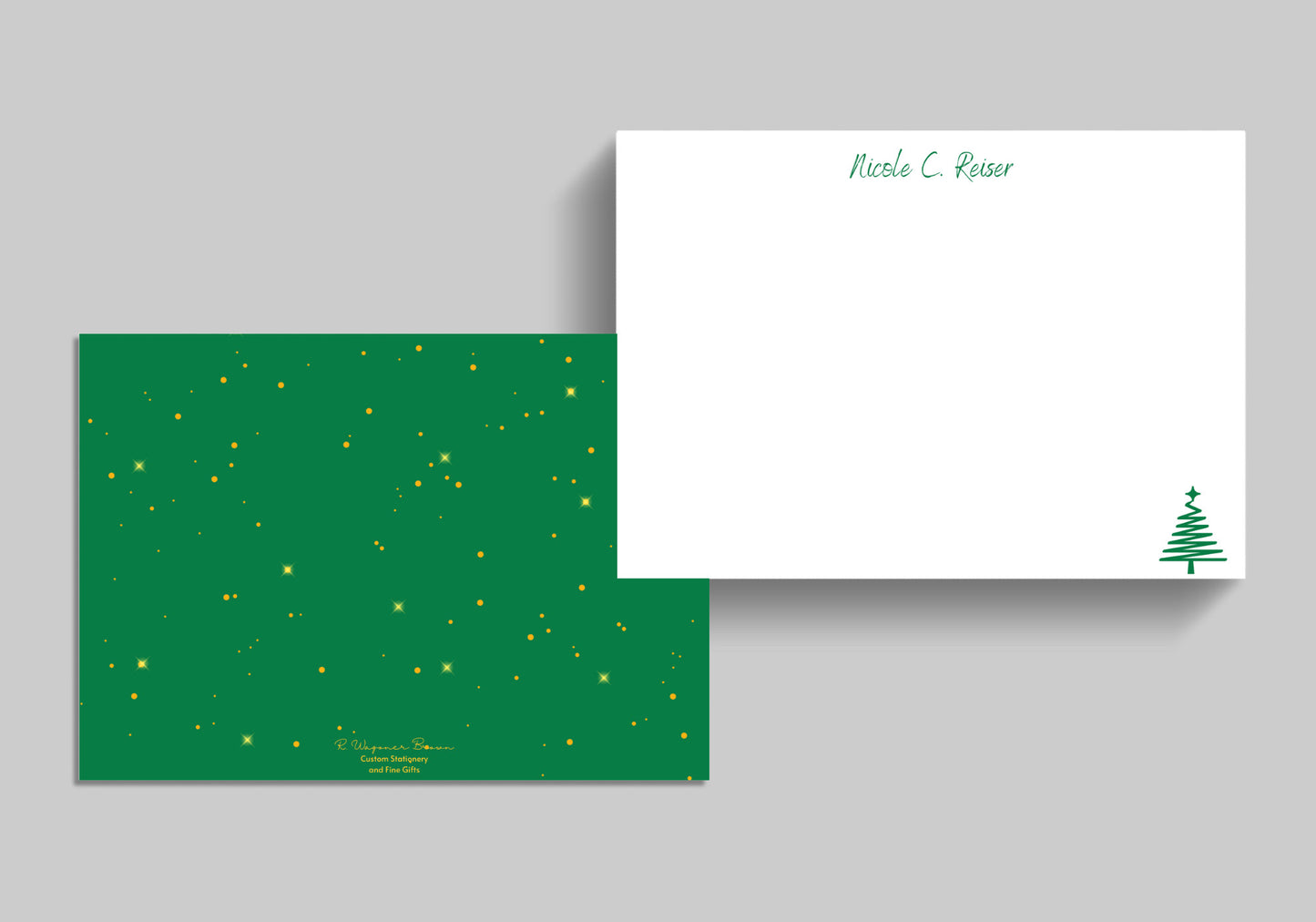 Custom Holiday Stationery