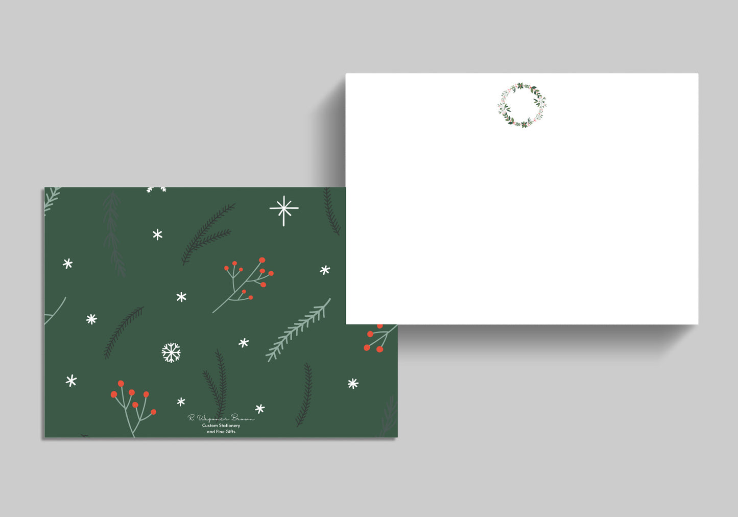 Custom Holiday Stationery