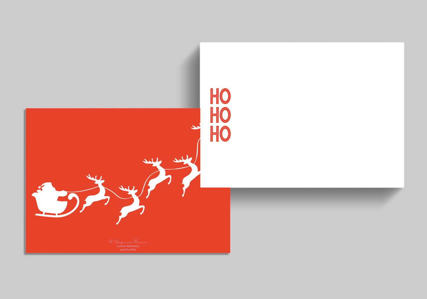 Custom Holiday Stationery