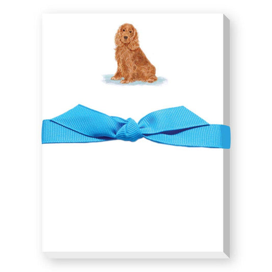 Dog Mini Notepad-choose your breed: COCKER SPANIEL