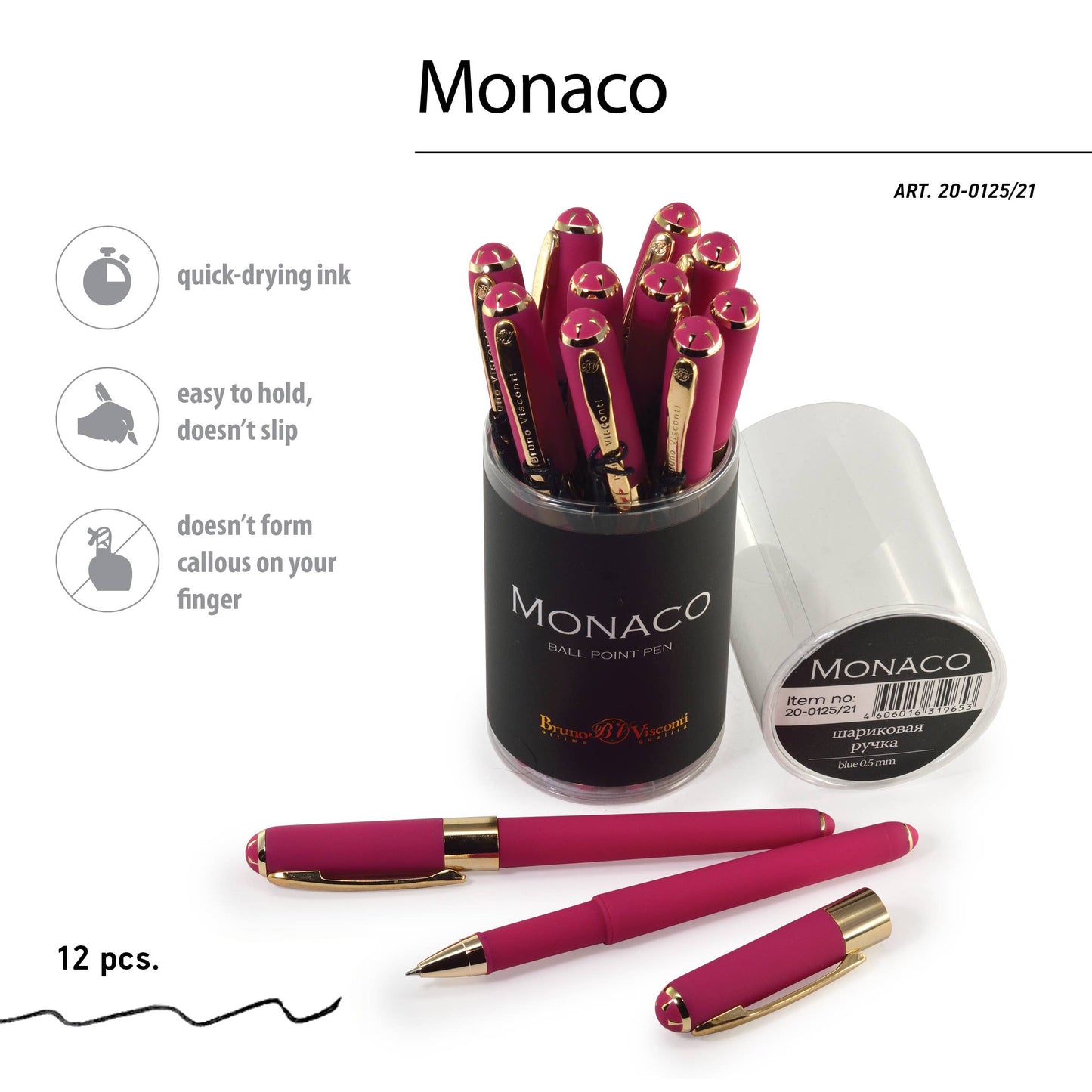 Monaco Raspberry Pen