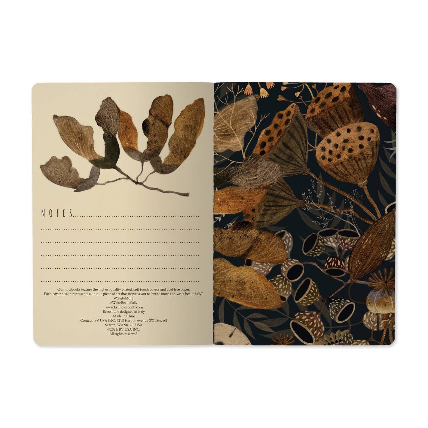 Lush Leaves Notebook