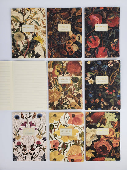 Symmetrical Flora Notebook