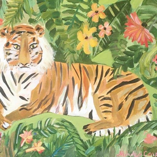 Tiger Greeting Card