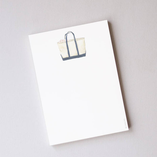 Canvas Tote Notepad