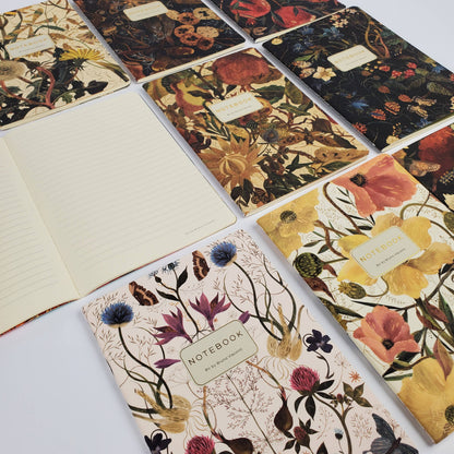 Symmetrical Flora Notebook