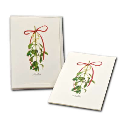 Mistletoe Notecards
