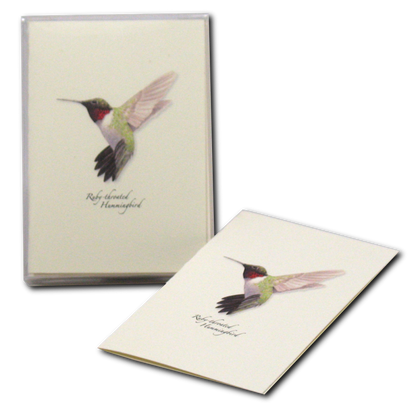 Ruby-throated Hummingbird Notecards