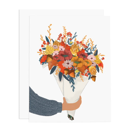 Autumn Bouquet Greeting Card