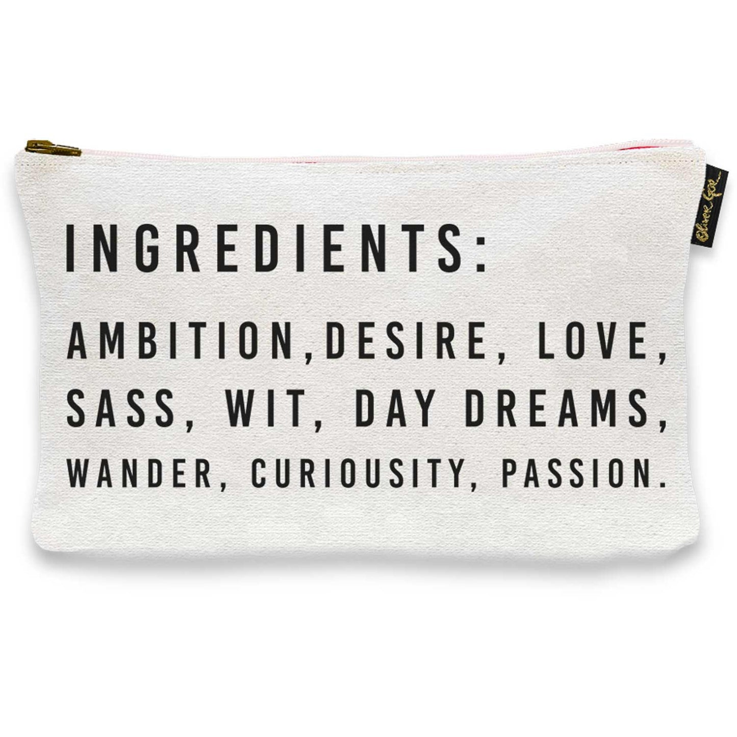 Oliver Gal Ingredients Art Pouch (Size 9x6)