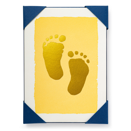 Gold Toes (5-Pack) Notelet Cards