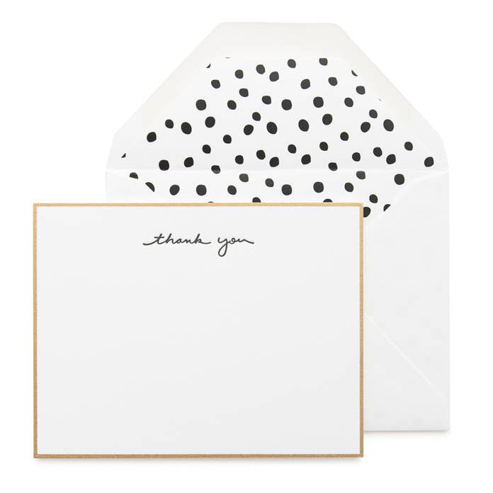 Scatter Dot Thank You Note - Boxed Set