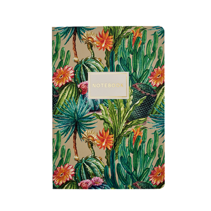 Green Cactus Notebook