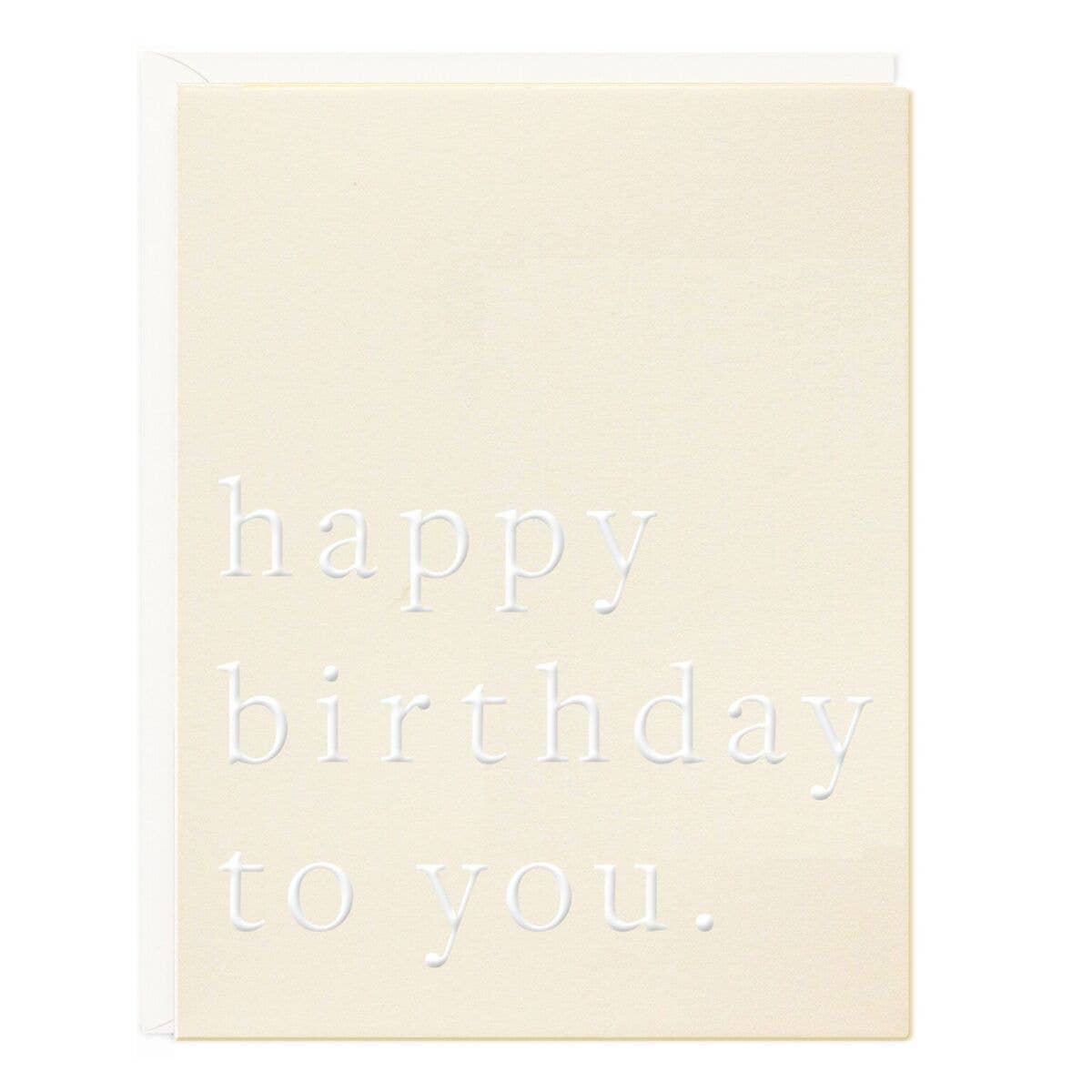 Birthday Chic Greeting Card