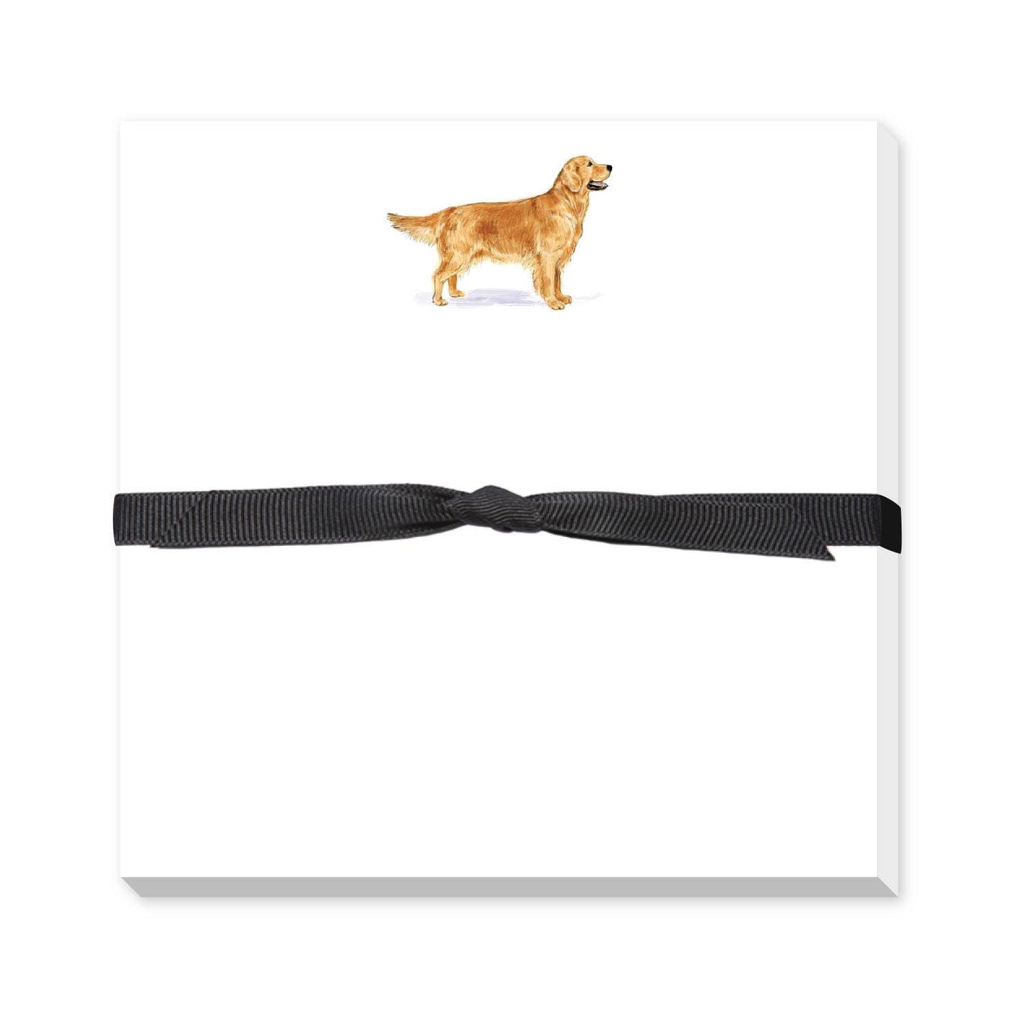 Golden Retriever Doodle Notepad - Standing