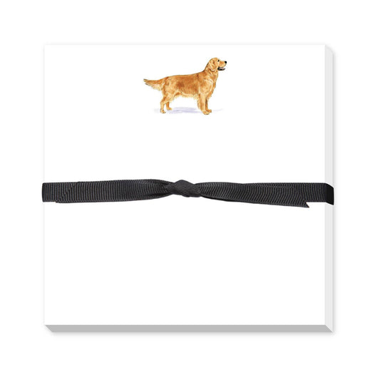 Golden Retriever Doodle Notepad - Standing