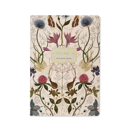 Symmetrical Flora Notebook