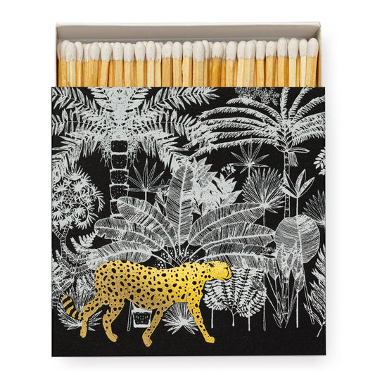 Cheetah in Jungle Matchbox (Black)