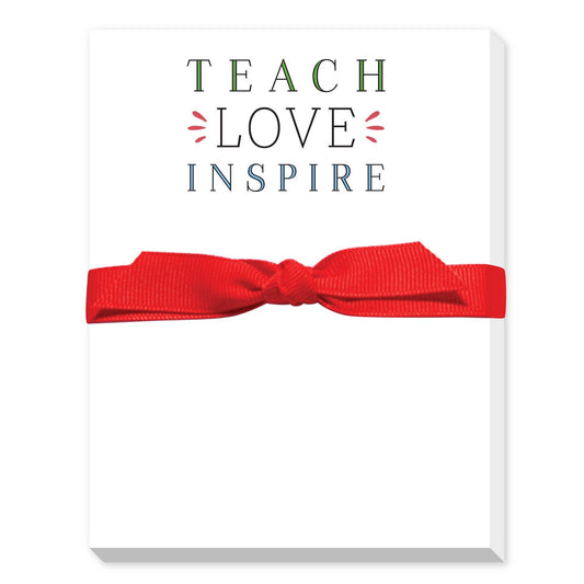 Teach, Love, Inspire Mini Notebook