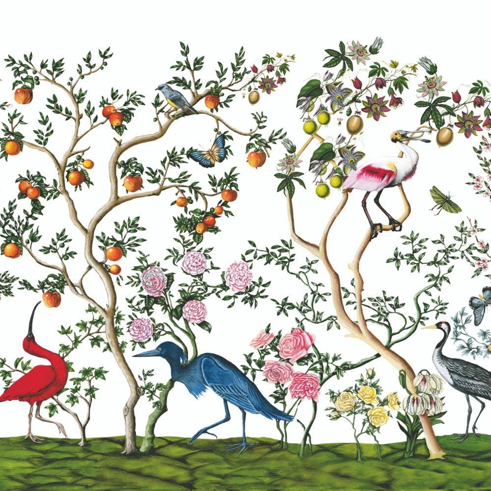 Bird & Branch Chinoiserie Beverage Napkins